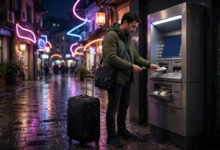 国外 ATM 取现用信用卡还是借记卡?手续费与即时利息全对比-美国通