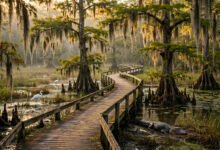 Creole Nature Trail 自驾：路易斯安那湿地环线，鳄鱼、候鸟与海滩一次看够-美国通
