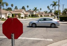 Stop Sign 没停全被罚:加州 rolling stop 罚则与申诉-美国通