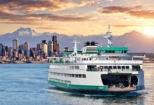 西雅图 Bainbridge Island 渡轮半日游:班次票价与上岛玩法-美国通