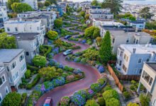 旧金山九曲花街开车怎么走?单行道、停车与最佳拍摄点攻略-美国通