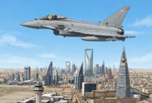 英国向沙特部署皇家空军“台风”战机 执行纯防御性空中巡逻-美国通