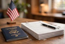 USCIS 2026 年费用表全解:I-130 $625 起、I-485 $1,390 起,网申普遍省 $50-美国通