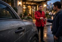 Valet 泊车把车刮了:那张