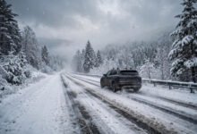 雪天遇到 black ice 打滑怎么办?自救动作、冬季车载应急包清单-美国通